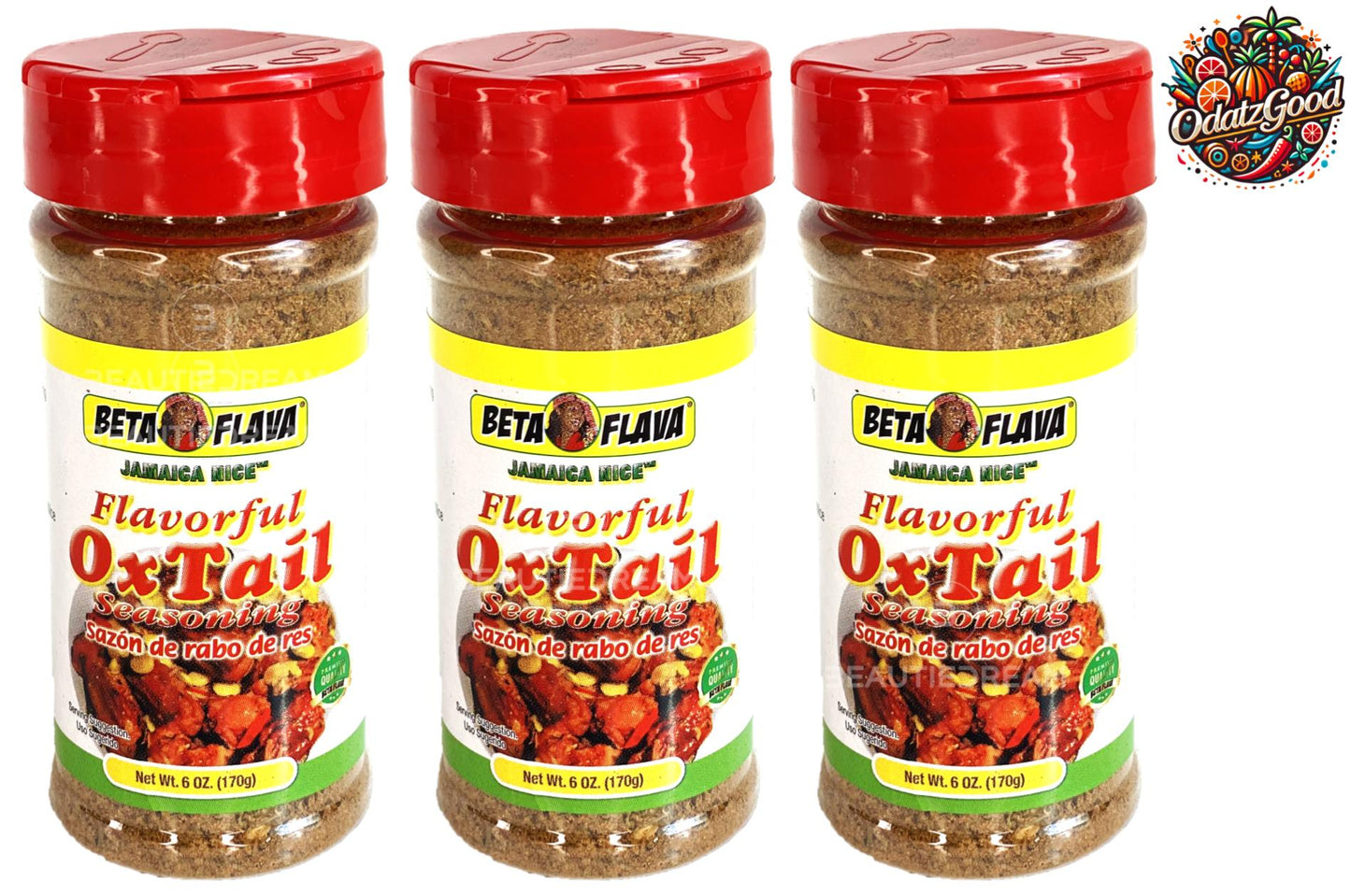 Beta Flava Oxtail Seasoning | 6 oz (170g)