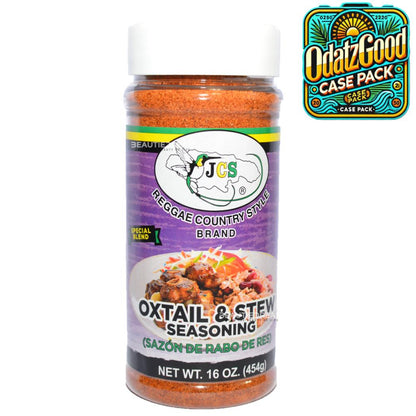 JCS Oxtail Seasoning Meat & Stew 16oz | Case of 12
