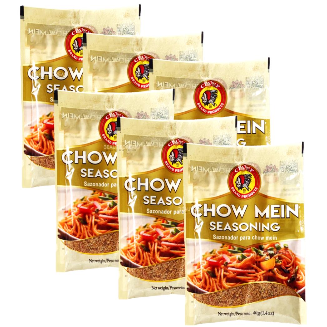 Chief Chow Mein Seasoning Pack of 6