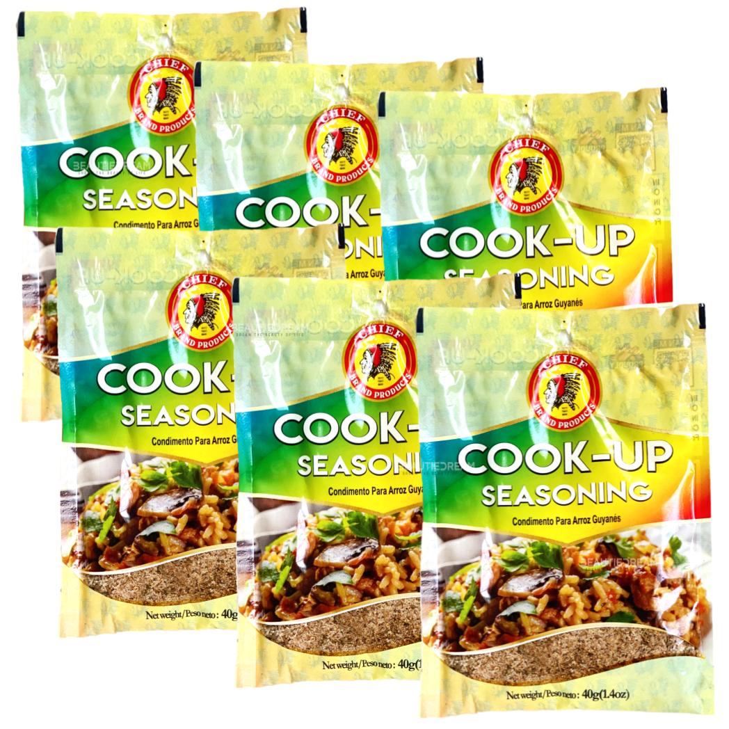 Chief Cook Up Seasoning Pack of 6