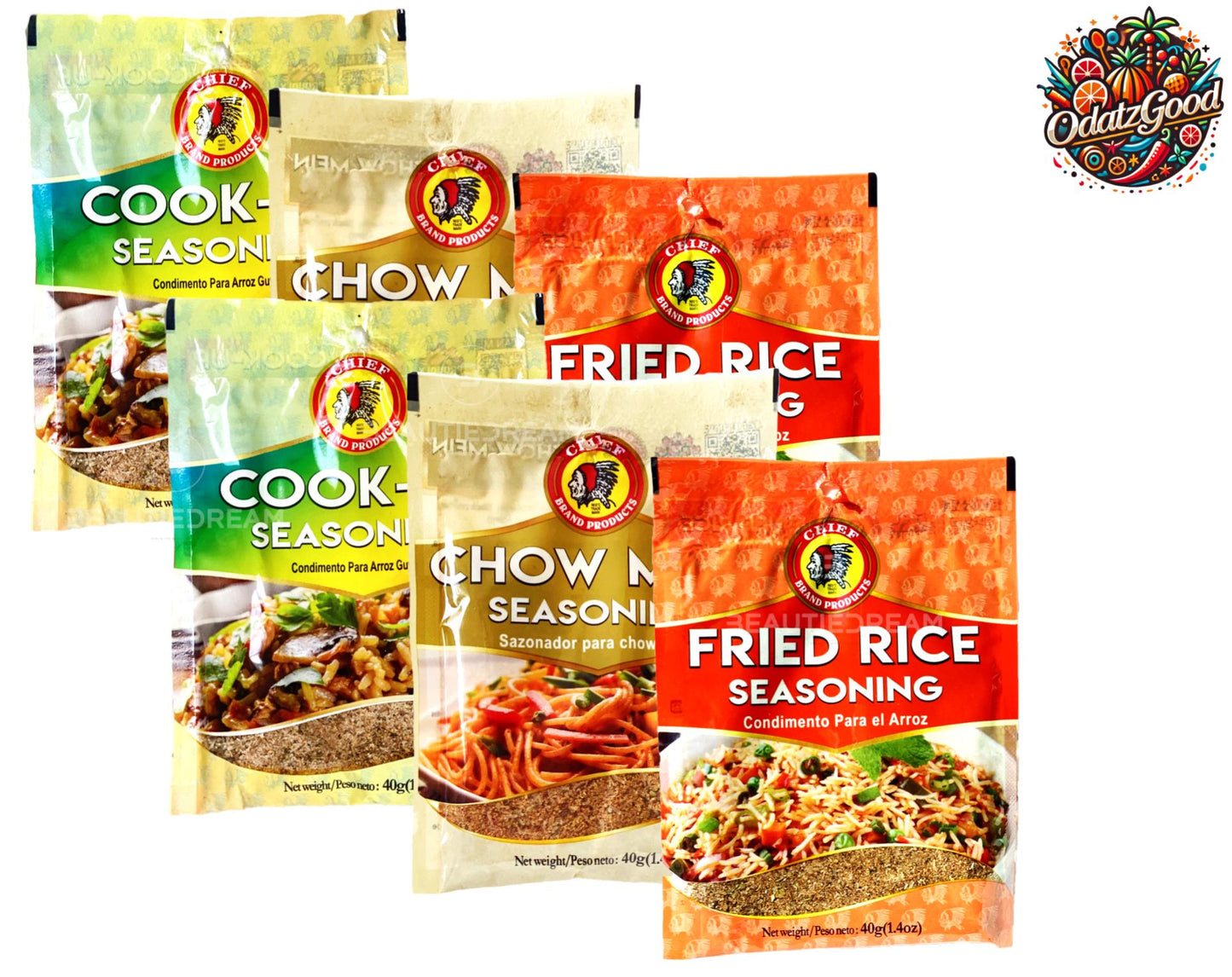 Chief Chow Mein, Cook-Up & Fried Rice Seasoning | Product of Trinidad & Tobago | 1.4 oz (28g)