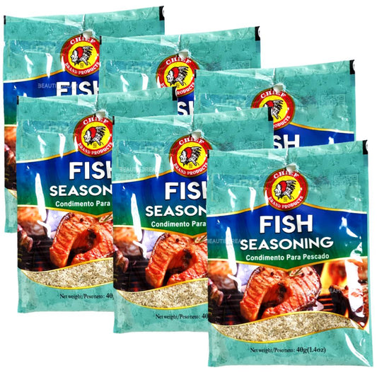 Chief Fish Seasoning Pack of 6