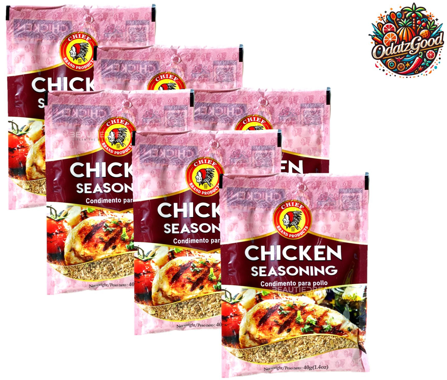 Chief Chicken Seasoning | Product of Trinidad & Tobago | 1.4 oz (28g)