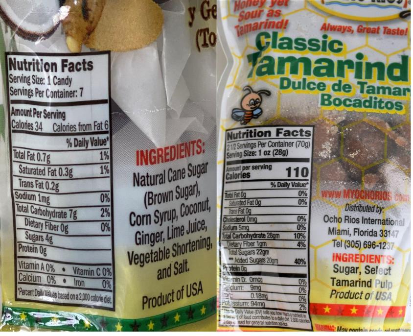 Ocho Rios Busta Toffee & Tamarind Balls 4-Pack Jamaican Candy Variety Bundle – 9oz (254g)