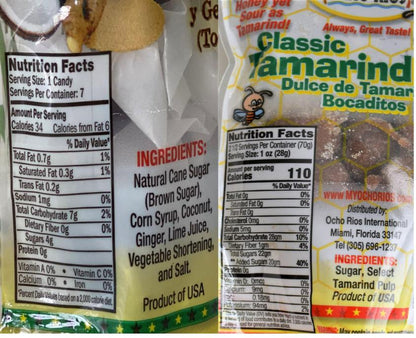 Ocho Rios Busta Toffee & Tamarind Balls 4-Pack Jamaican Candy Variety Bundle – 9oz (254g)