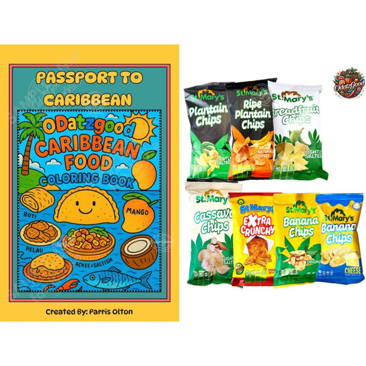 Passport to Caribbean Coloring Book | St. Mary’s Snack Bags Bundle