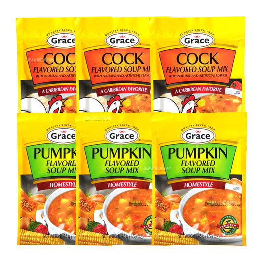 Grace Cock Soup & Grace Pumpkin Soup Pack of 6