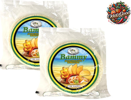 JCS Jamaican Bammy Cassava Cakes (Tortillas de Yuca) | Product of Jamaica | 14 oz