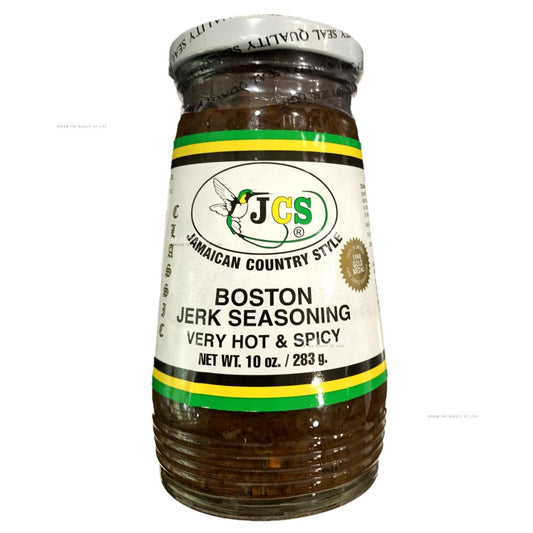 JCS Boston Jerk Seasoning Hot | Product of Jamaica | 10oz