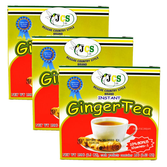 JCS Instant Ginger Tea Pack of 3