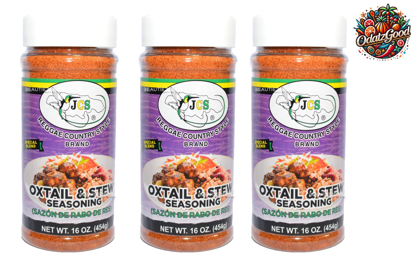 JCS Oxtail & Stew Seasoning | 16 oz