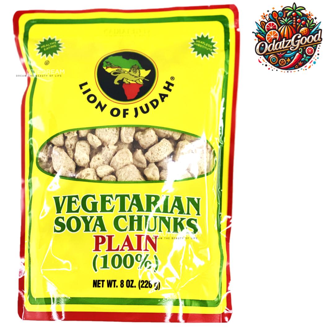 Lion of Judah Soya Chunks Plain | 8 oz (226g)