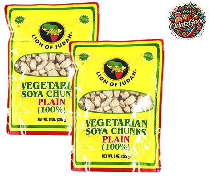 Lion of Judah Soya Chunks Plain | 8 oz (226g)