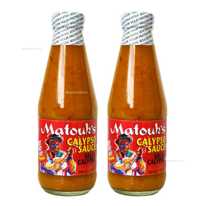 Matouk's Calypso Sauce 10-Ounce Bottles (Pack of 2)