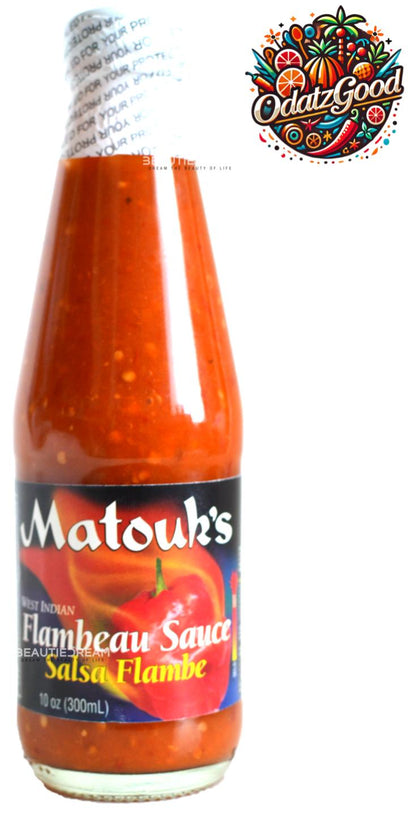 Matouk's Flambeau Sauce | Product of Trinidad & Tobago | 10oz