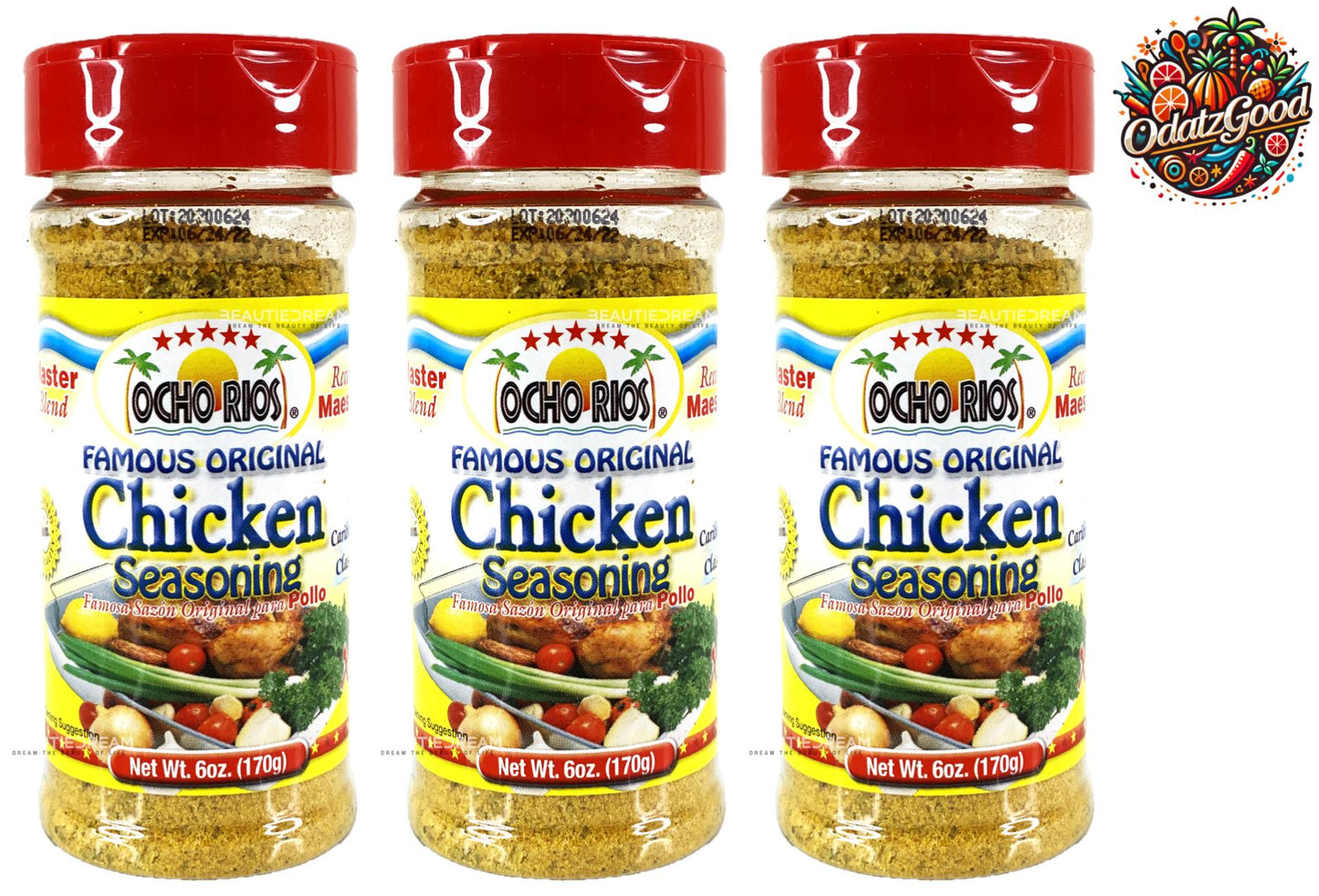 Ocho Rios Chicken Seasoning | 6 oz (170g)