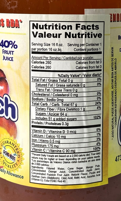 Ocho Rios Fruit Punch Nectar | 16oz  (473ml)