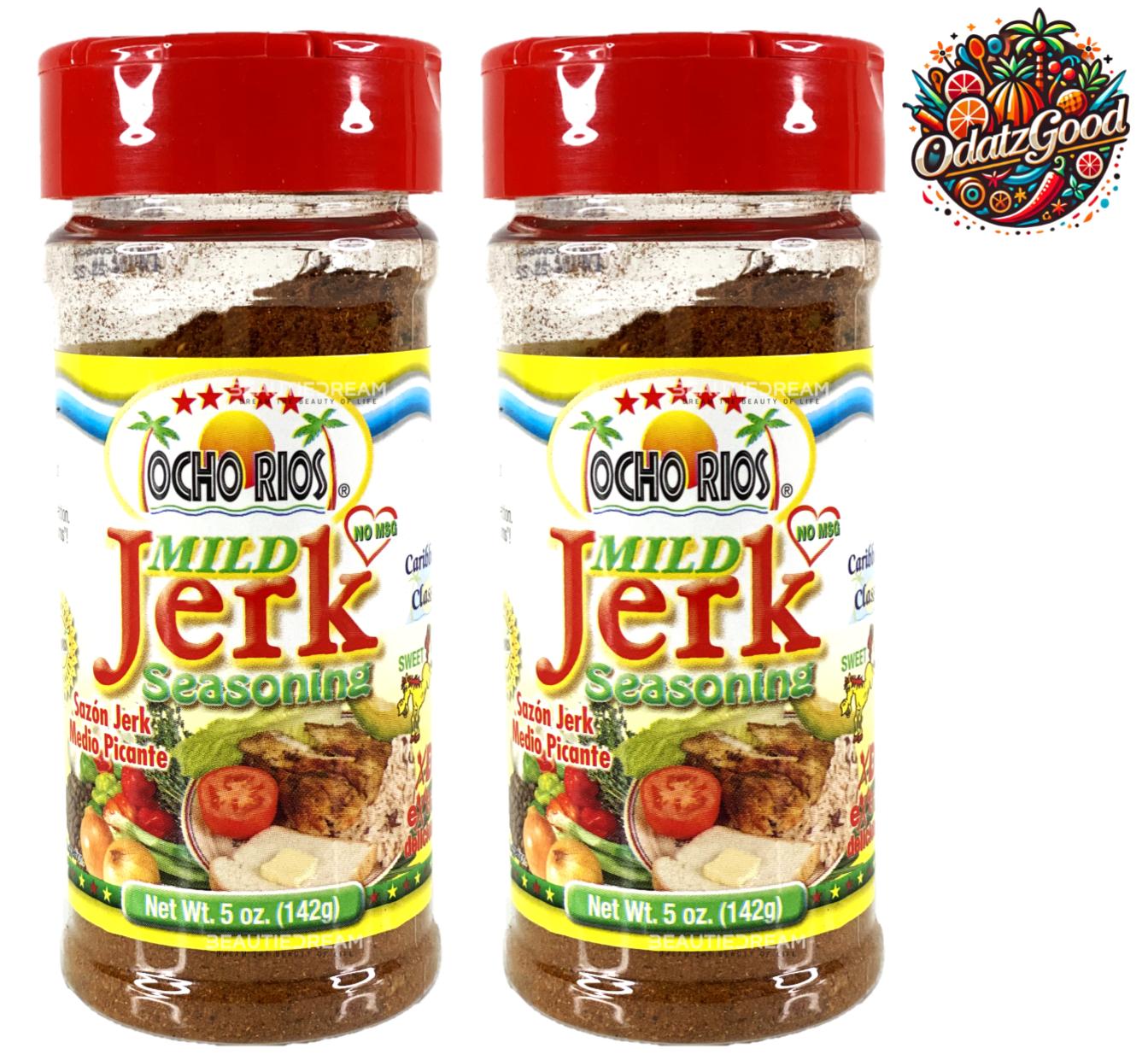 Ocho Rios Mild Jerk Seasoning | 5 oz (142g)