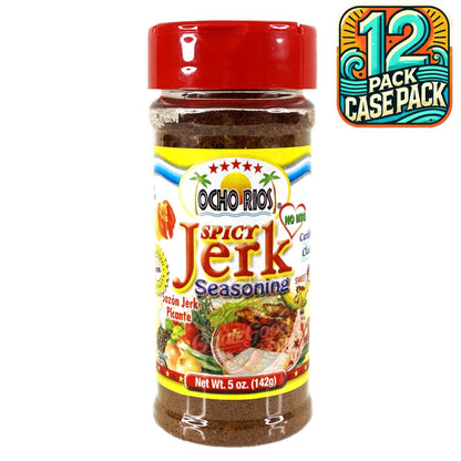 Ocho Rios Spicy Jerk Seasoning | 5 oz (142g) | Case of 12