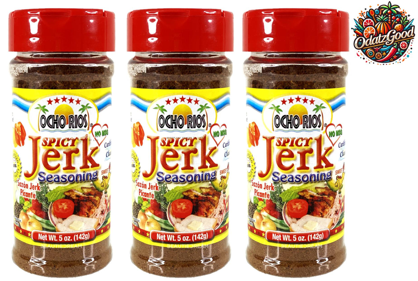 Ocho Rios Spicy Jerk Seasoning | 5 oz (142g)