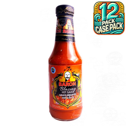 Baron Blazing Hot Sauce 14oz (397g) – Product of Saint Lucia