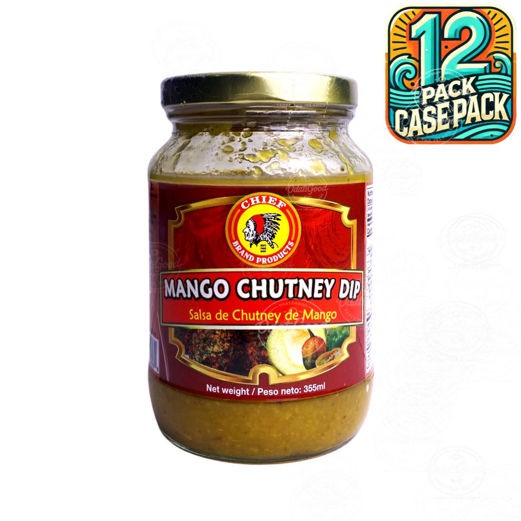 Chief Mango Chutney Dip 12oz (355ml) – Product of Trinidad & Tobago