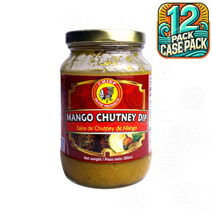 Chief Mango Chutney Dip 12oz (355ml) – Product of Trinidad & Tobago