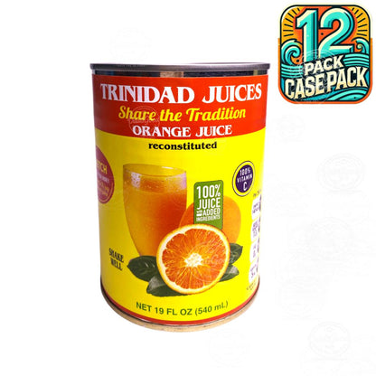 Trinidad Juices Orange Juice 19oz (540ml) – Product of Trinidad & Tobago