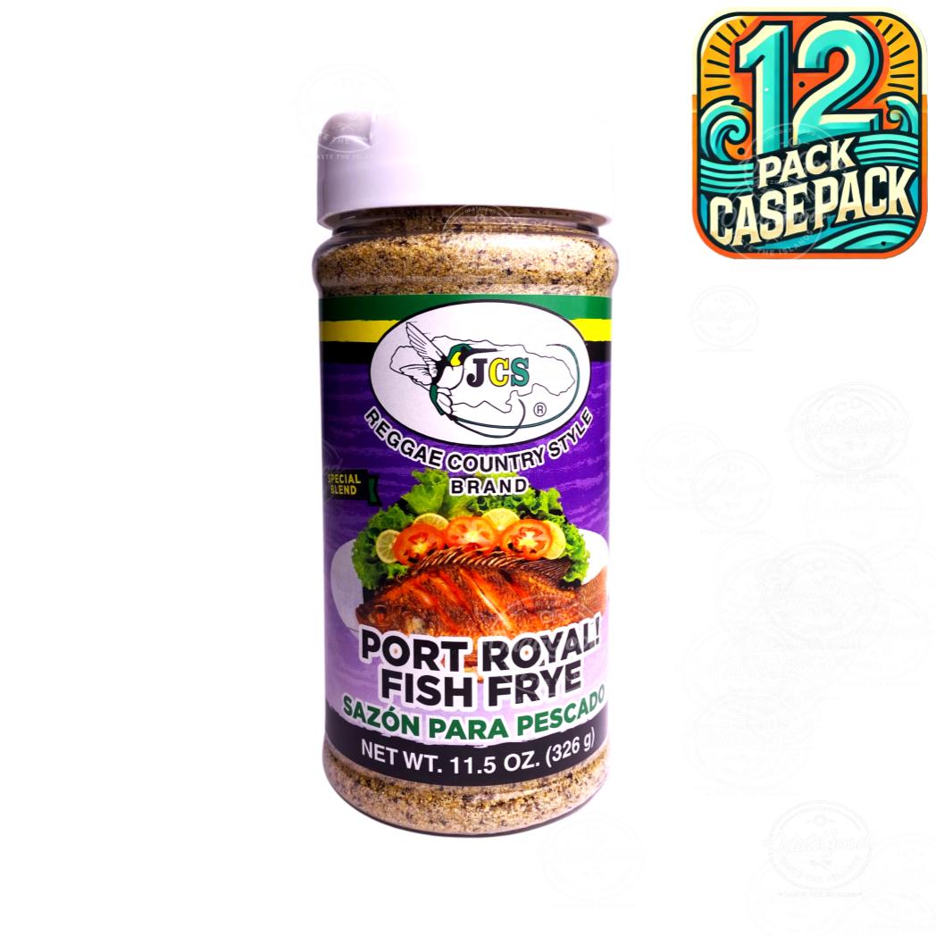 JCS Port Royal Fish Frye 11.5oz (326g) – Caribbean Fish Fry Seasoning