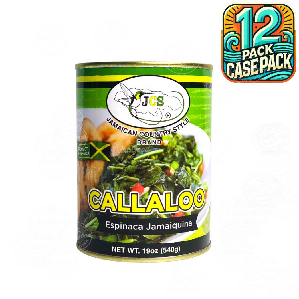 JCS Jamaican Callaloo Spinach 19oz (540g) – Product of Jamaica