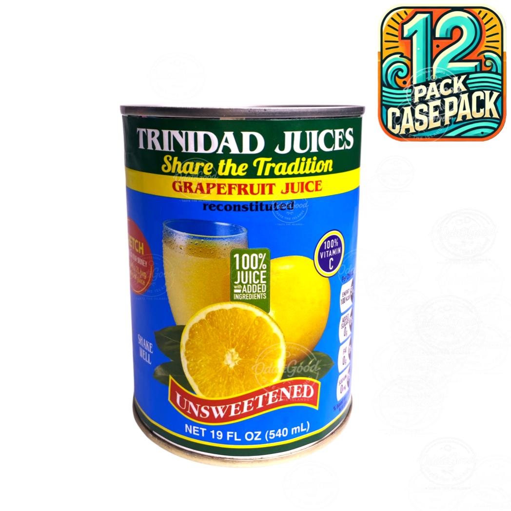 Trinidad Juices Unsweetened Grapefruit Juice 19oz (540ml) – Product of Trinidad & Tobago