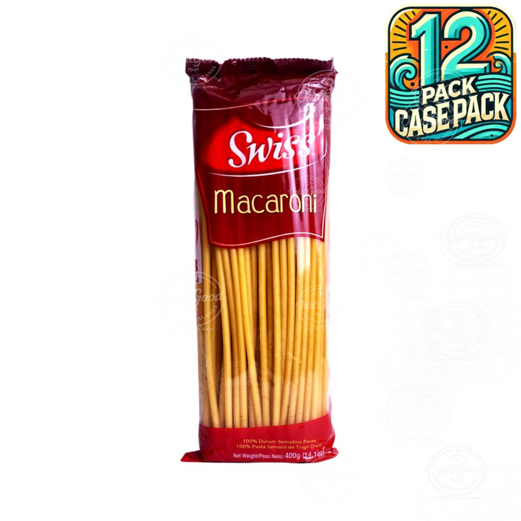 Swiss Macaroni Pasta 14.1oz (400g) – Product of Trinidad & Tobago