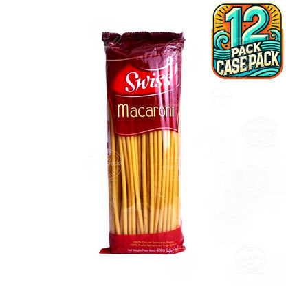Swiss Macaroni Pasta 14.1oz (400g) – Product of Trinidad & Tobago
