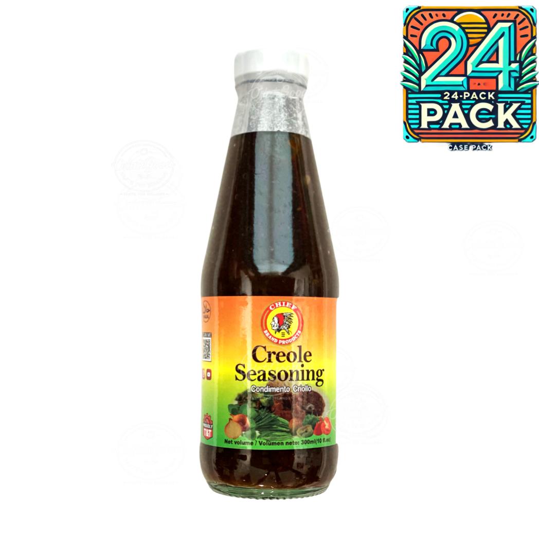 Chief Creole Seasoning | Product of Trinidad & Tobago | 10oz (300ml) | (Bulk) Case Pack