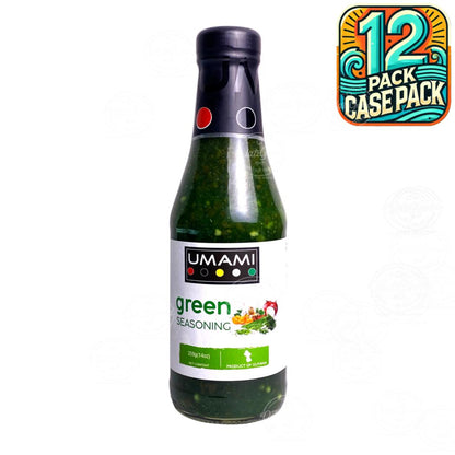 Umami Green Seasoning 14oz (359g) | Product of Guyana | 14oz (359g) | (Bulk) Case Pack