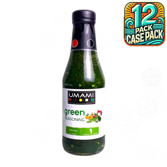 Umami Green Seasoning 14oz (359g) | Product of Guyana | 14oz (359g) | (Bulk) Case Pack