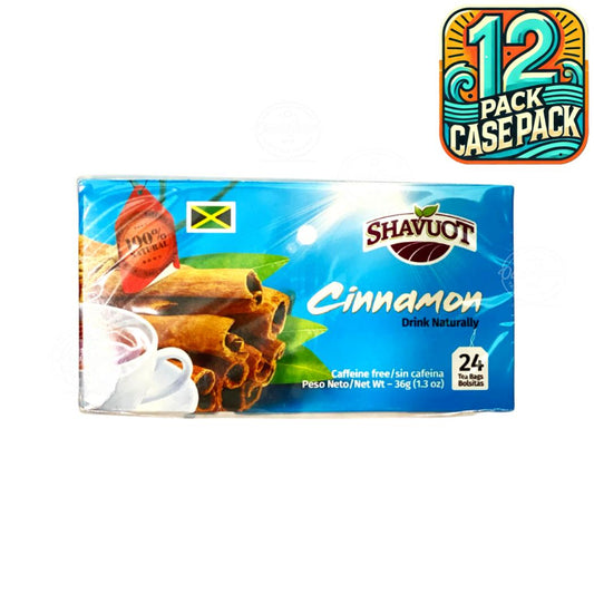 Shavuot Cinnamon Tea | Product of Jamaica | 20Tea Bags (30g) | (Bulk) Case Pack