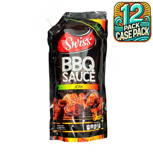 Swiss BBQ Sauce Jerk | Product of Trinidad & Tobago | 17oz (500ml) | (Bulk) Case Pack