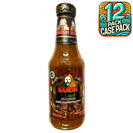Baron Oxtail Seasoning | Product of St. Lucia | 14oz (397g) | (Bulk) Case Pack