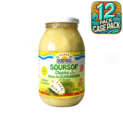 Ocho Rios Soursop Chunks | 28oz  (790g) | (Bulk) Case Pack