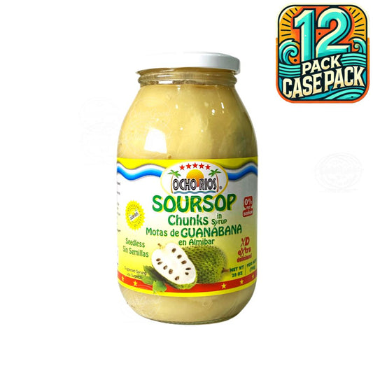 Ocho Rios Soursop Chunks | 28oz  (790g) | (Bulk) Case Pack