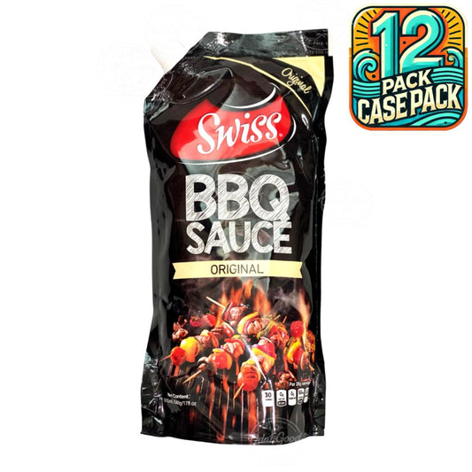 Swiss BBQ Sauce Original | Product of Trinidad & Tobago | 17oz (500ml) | (Bulk) Case Pack