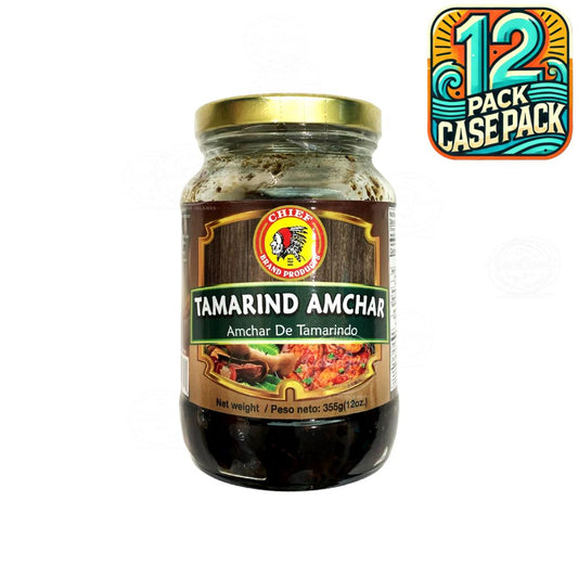 Chief Tamarind Amchar | Product of Trinidad & Tobago | 12oz (355g) | (Bulk) Case Pack