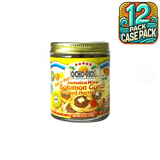 Ocho Rios Solomon Gundy (Hot) 6oz | 4.8oz  (170g) | (Bulk) Case Pack