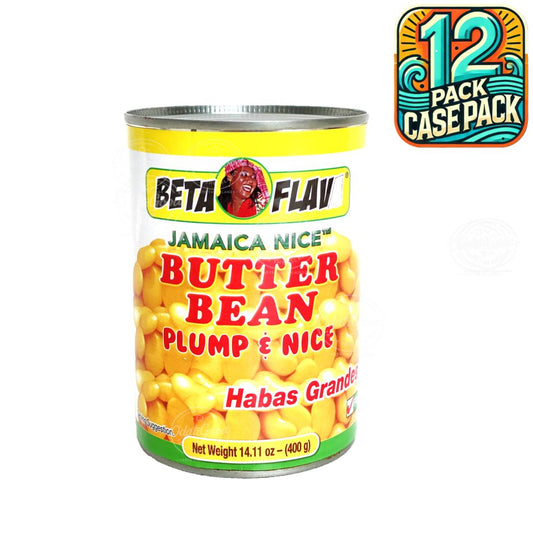 Beta Flava Butter Beans | 14.11oz (400g) | (Bulk) Case Pack