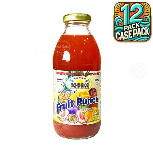 Ocho Rios Fruit Punch Nectar | 16oz  (473ml) | (Bulk) Case Pack