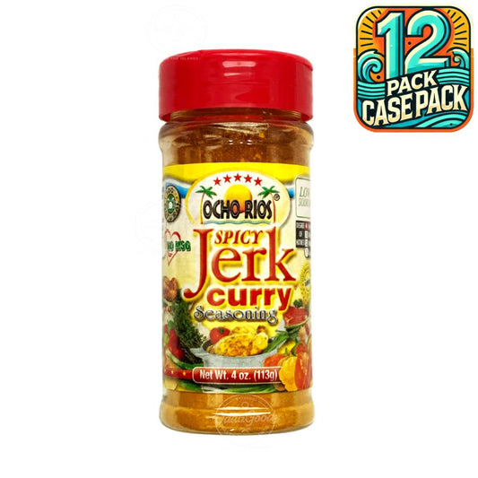 Ocho Rios Spicy Jerk Curry | 4oz  (112) | (Bulk) Case Pack