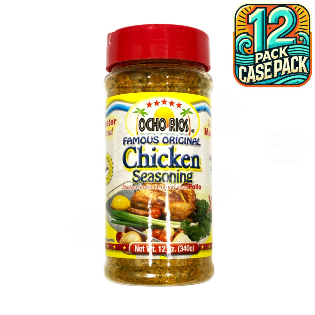 Ocho Rios Chicken Seasoning | 12oz  (340g) | (Bulk) Case Pack