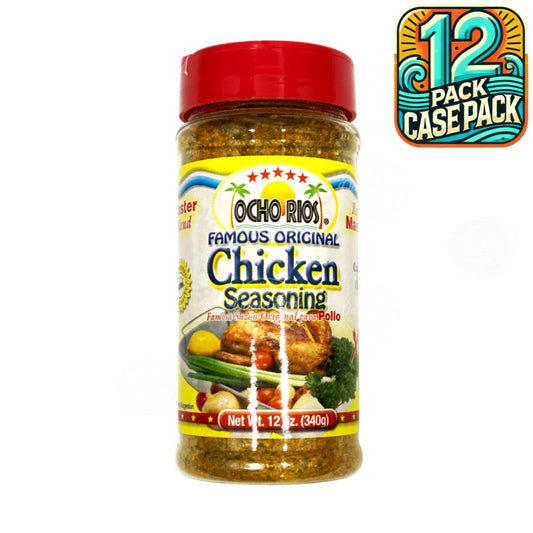 Ocho Rios Chicken Seasoning | 12oz  (340g) | (Bulk) Case Pack
