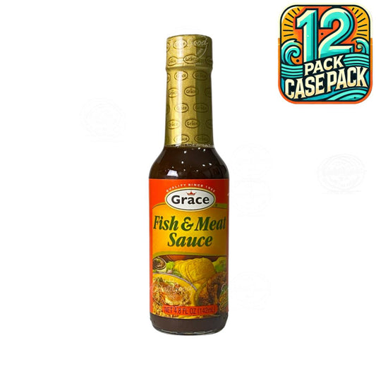 Grace Fish & Meat Sauce | Product of Jamaica | 4.8oz  (142ml) | (Bulk) Case Pack